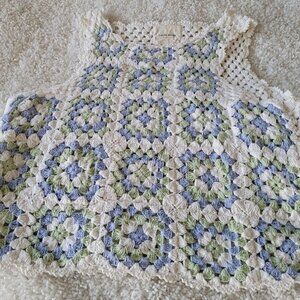 Lucky Brand size medium crochet vest
